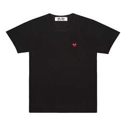 Comme Des Garçons Play: Чёрная футболка  Heart