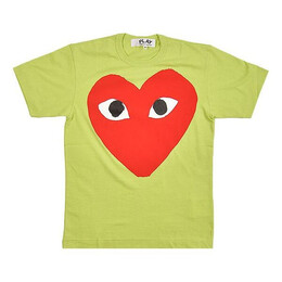 Comme Des Garçons Play: Красная футболка 