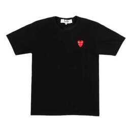 Comme Des Garçons Play: Красная футболка  Heart