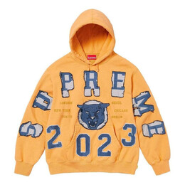 Supreme: Оранжевая толстовка 