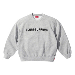 Supreme: Серый свитер 