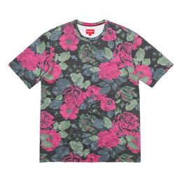 Supreme: Футболка с цветочным принтом 