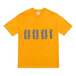 Supreme: Жёлтая футболка  Gonz