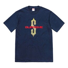 Supreme: Синяя футболка 