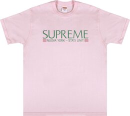 Supreme: Светлая футболка  Nuova York