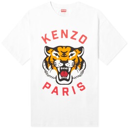 Kenzo: Футболка  Tiger оверсайз
