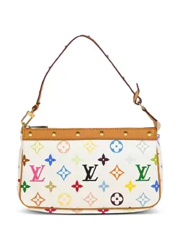 Louis Vuitton Pre-Owned: Белая сумка 