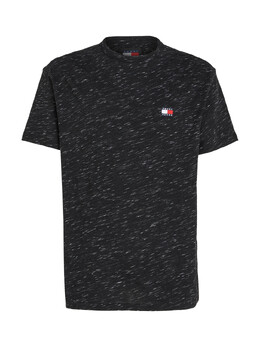Tommy Jeans: Чёрная футболка 