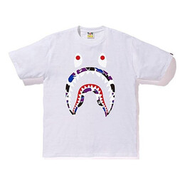 A BATHING APE: Белая футболка 