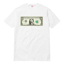 Supreme: Белая футболка 