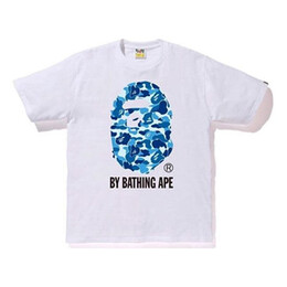 A BATHING APE: Белая футболка 