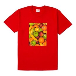 Supreme: Красная футболка  Fruit