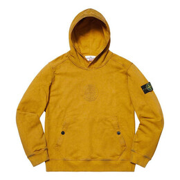 Supreme: Толстовка  Stone Island с капюшоном