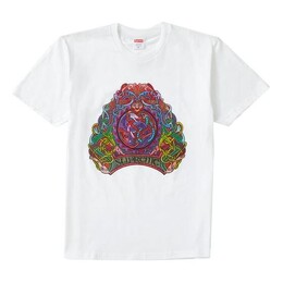 Supreme: Белая футболка 