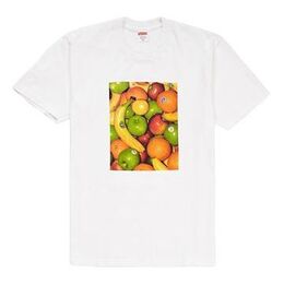 Supreme: Белая футболка  Fruit