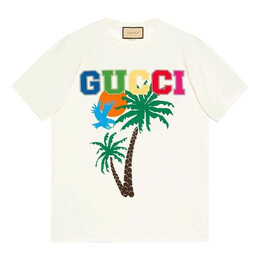Gucci: Хлопковая футболка 