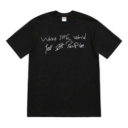 Supreme: Чёрная футболка  Buju Banton