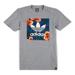Adidas: Футболка  Originals с цветочным принтом