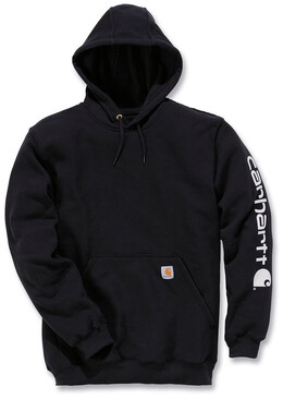 Carhartt: Чёрная толстовка 