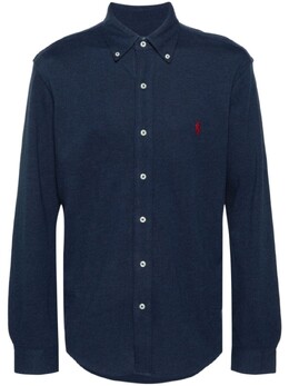 Polo Ralph Lauren: Синяя рубашка 