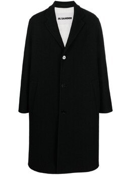 Jil Sander: Однобортное пальто 