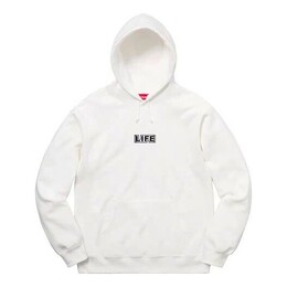 Supreme: Толстовка  Life с капюшоном
