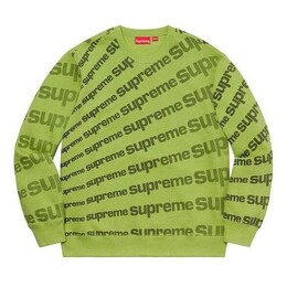 Supreme: Зелёный свитер 
