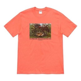 Supreme: Оранжевая футболка  Masterpieces