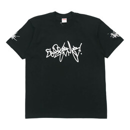 Supreme: Чёрная футболка  Rammellzee Tag