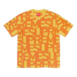 Supreme: Жёлтая футболка 