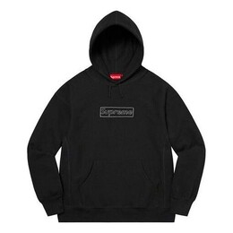 Supreme: Толстовка  Kaws Chalk с капюшоном