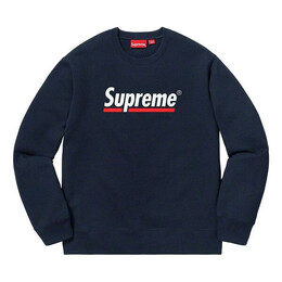 Supreme: Синяя толстовка 