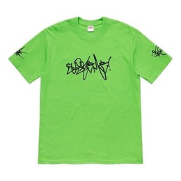 Supreme: Зелёная футболка  Rammellzee Tag