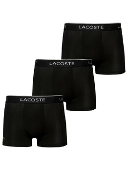 Lacoste: Чёрные трусы 