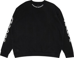 Chrome Hearts: Чёрная толстовка 