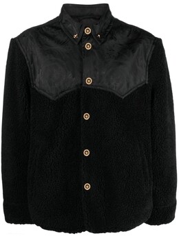 Versace: Флисовая куртка  Barocco