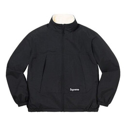 Supreme: Чёрная куртка  Polartec