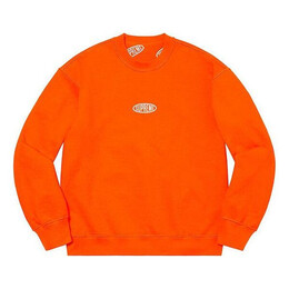 Supreme: Оранжевый свитер 