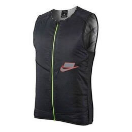Nike: Чёрный жилет  Running