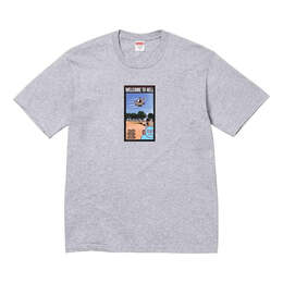 Supreme: Серая футболка 