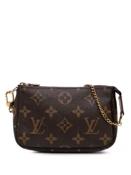 Louis Vuitton Pre-Owned: Коричневая сумка 