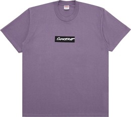 Supreme: Фиолетовая футболка  Box Logo