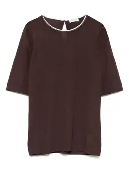 Brunello Cucinelli: Футболка с коротким рукавом 