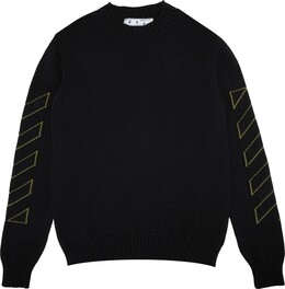 Off-White: Трикотажная толстовка  Diag Outline