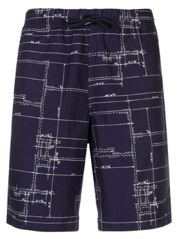 PS Paul Smith: Шорты с принтом 