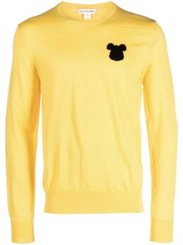 Comme des Garçons: Жёлтый свитер 