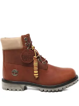 Timberland: Коричневые ботинки 