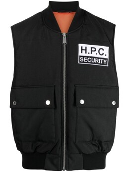 Heron Preston: Чёрный жилет  Security