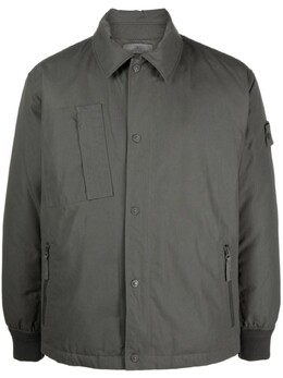 Stone Island: Серая куртка  Compass