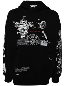 Givenchy: Толстовка с принтом 